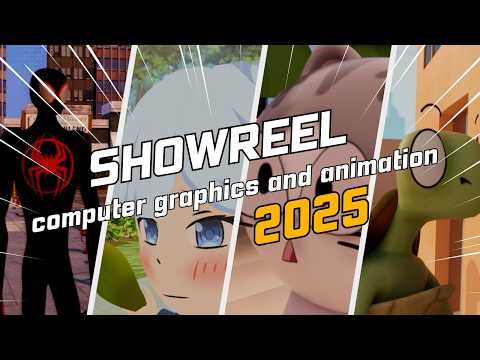 IT KMITL - Computer graphics and Animation showreel 2025 #itkmitl #kmitl #ไอทีลาดกระบัง