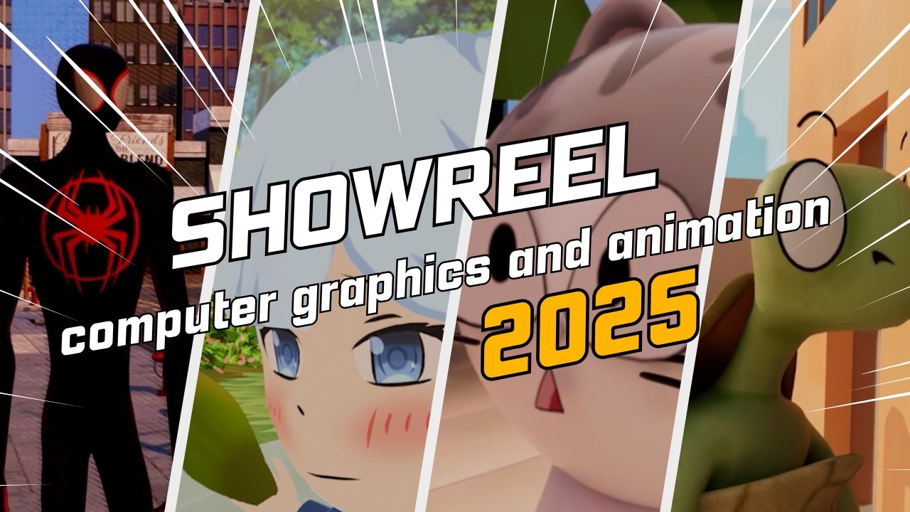IT KMITL - Computer graphics and Animation showreel 2025 #itkmitl #ไอทีลาดกระบัง