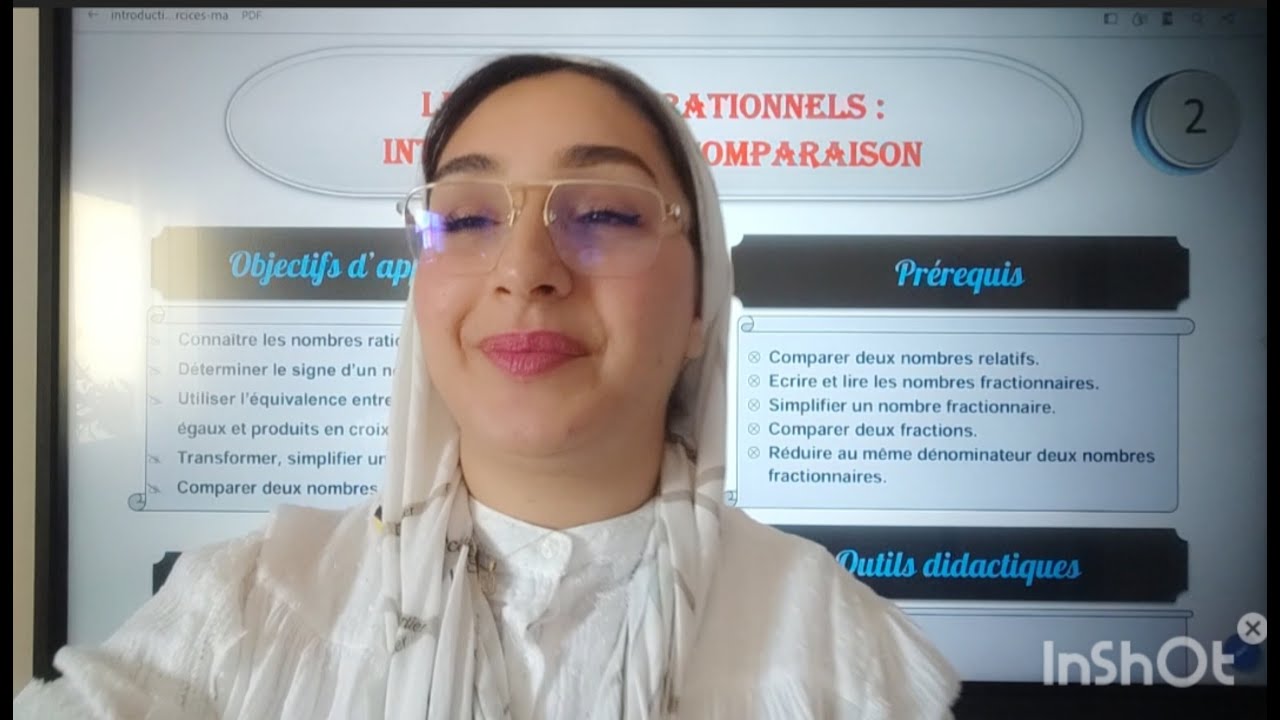 introduction aux nombres rationnels (2AC) شرح الدرس