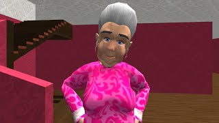 Granny Neighbor Scary Neighbor Secret 3D Mod - Level 7 - Gameplay screenshot 4