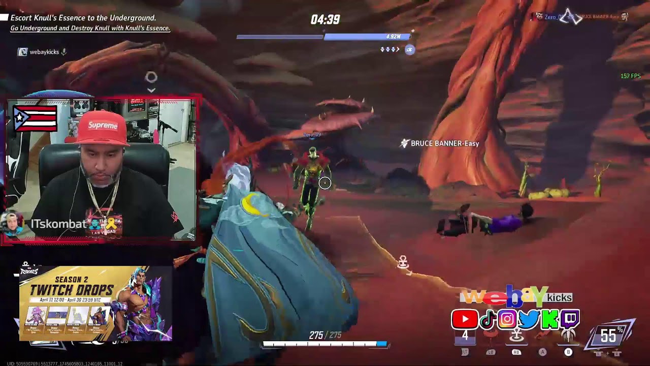 Marvel Rivals Drops Right Now! Puerto Rican Gamer with Positive Vibes ...