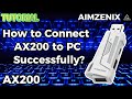 How to Connect AIMZENIX AX200 to PC