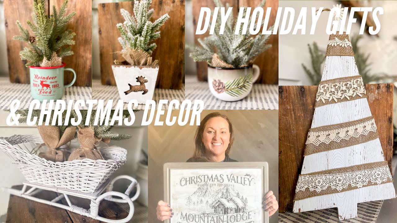 DIY Christmas Decor & Gifts for Vendor Booth - IOD Christmas Transfers