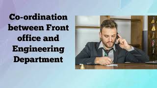 Coordination of Hotel Front Office with Other Departments