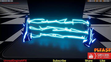 Lighting Gate Effect | Unreal Engine Niagara | UE4 Niagara