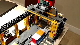 Custom Moc Lego Train Set 60052