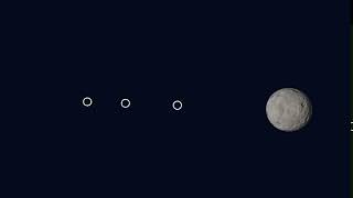 Difference in gravitational force vertical horizontal balls loop