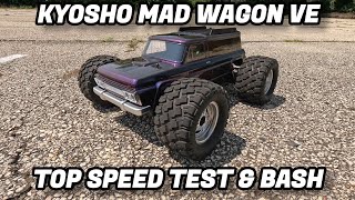 Driving My Kyosho Mad Wagon VE For The First Time | Top Speed Test & Bash!