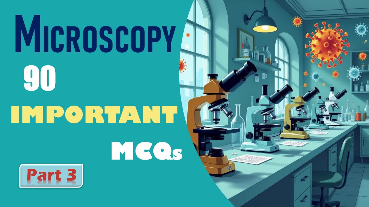 BIOLOGY MCQ | MICROBIOLOGY MCQs |  MICROSCOPY MCQ PART 3 |