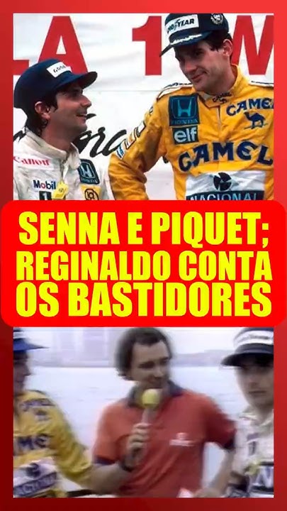 REGI LEME detalha TENTATIVAS de JUNTAR SENNA e PIQUET