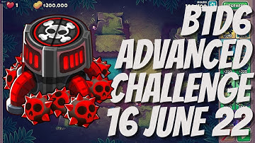 Bloons TD 6 - Daily Advanced Challenge (No MK) - "Bad Big One" - 16 June 2022 - BTD6
