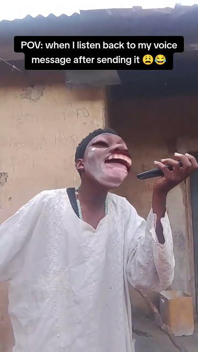 when i listen back to my voice message after sending it 😩😂. #viral #fypシ #funny #new #comedy
