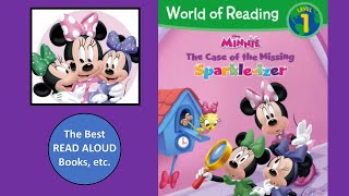 Minnie The Case Of The Missing Sparkle-Izer Read Aloud, Disney Mickey Mouse,World Of Reading Level 1