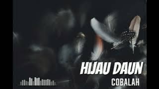 Hijau Daun - Cobalah #GuitarBackingTrackWithVocal