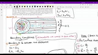 Video Assignment 2: Capacitance of a Coaxial Cable with Two Dielectric Materials