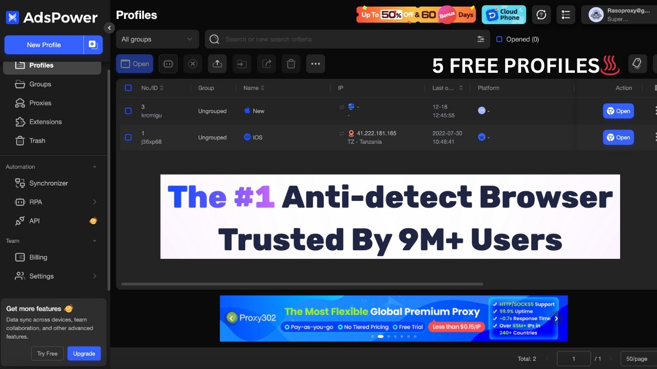 AdsPower + Geonix Proxy Setup 2026 | Best Combo for Multi-Account Management