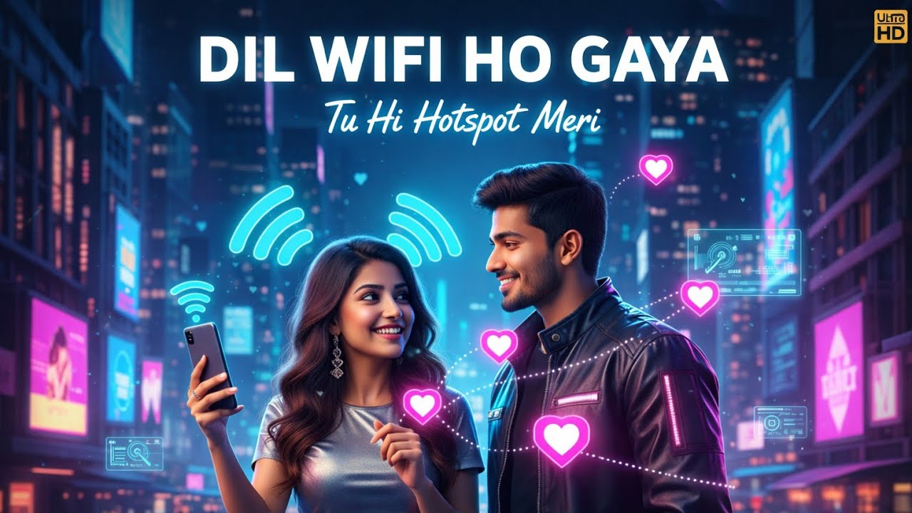 Dil WiFi Ho Gaya 🔥 Tu Password Ban Gayi | Viral Romantic Song 2026