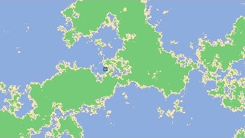procedural generated world test for my game | #Shorts