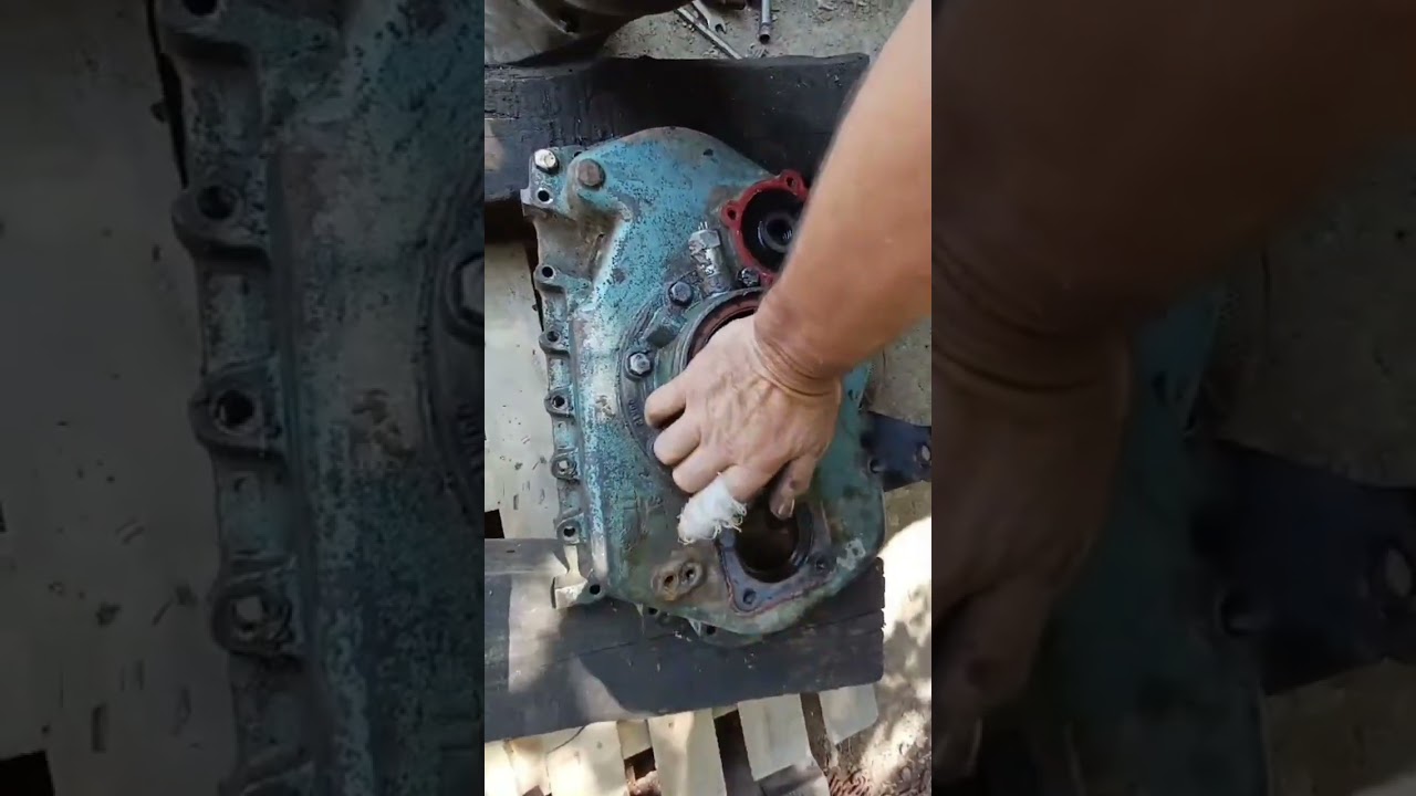 Разбор КПП Howo 10-ступка