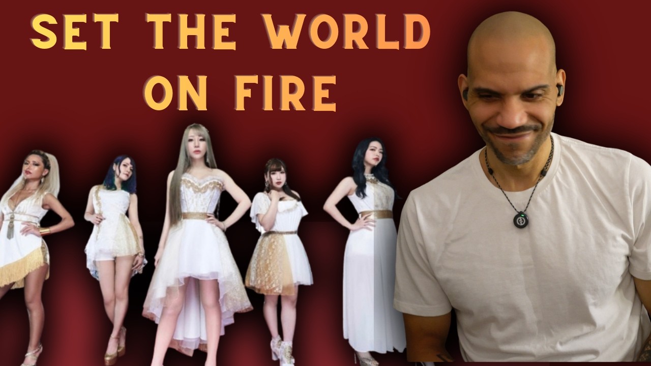 LOVEBITES - Set The World On Fire (LIVE) - REACTION!