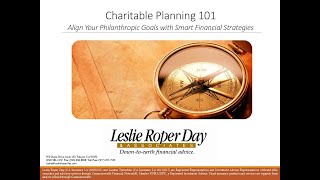 Charitable Planning 101