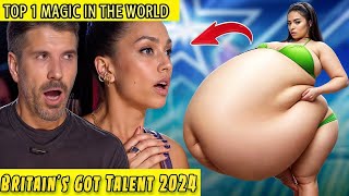 Britain's Got Talent 2024 |Sacred Riana Magician Fan Made SCARES The Judges with Half Man Half Horse