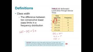Section 2.1 | Frequency Distributions Wealth