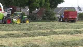 Grassilage mit Lohunternehmen Marinus Hols [HD]
