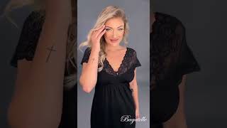 Donna Koszulka Ivana Czarny