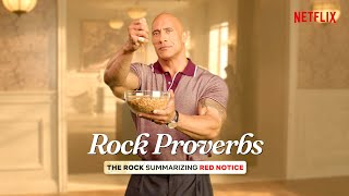 The Rock Summarizing Red Notice in Malay Proverbs | Red Notice | Netflix Malaysia screenshot 1