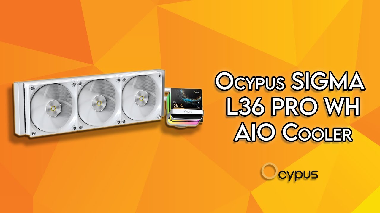 Ocypus SIGMA L36 PRO WH — распаковка и обзор