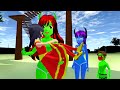 👻🧟 Ghost Zombie Kidnapped MiO! 😱🚔 YUTA Police Rescued Her & Defeated All Zombies! 💥❤️ | SSS 💫 |