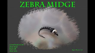 FLY TYING THE ZEBRA MIDGE WITH RYAN HOUSTON