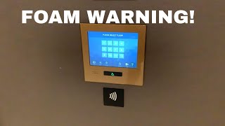FOAM ALERT! Amazing Otis COMPASS DD Traction Elevators | Canopy by Hilton | Columbus, OH