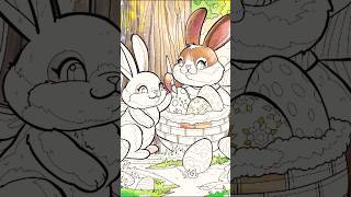 Happy Easter Easter Bunny Digital Art