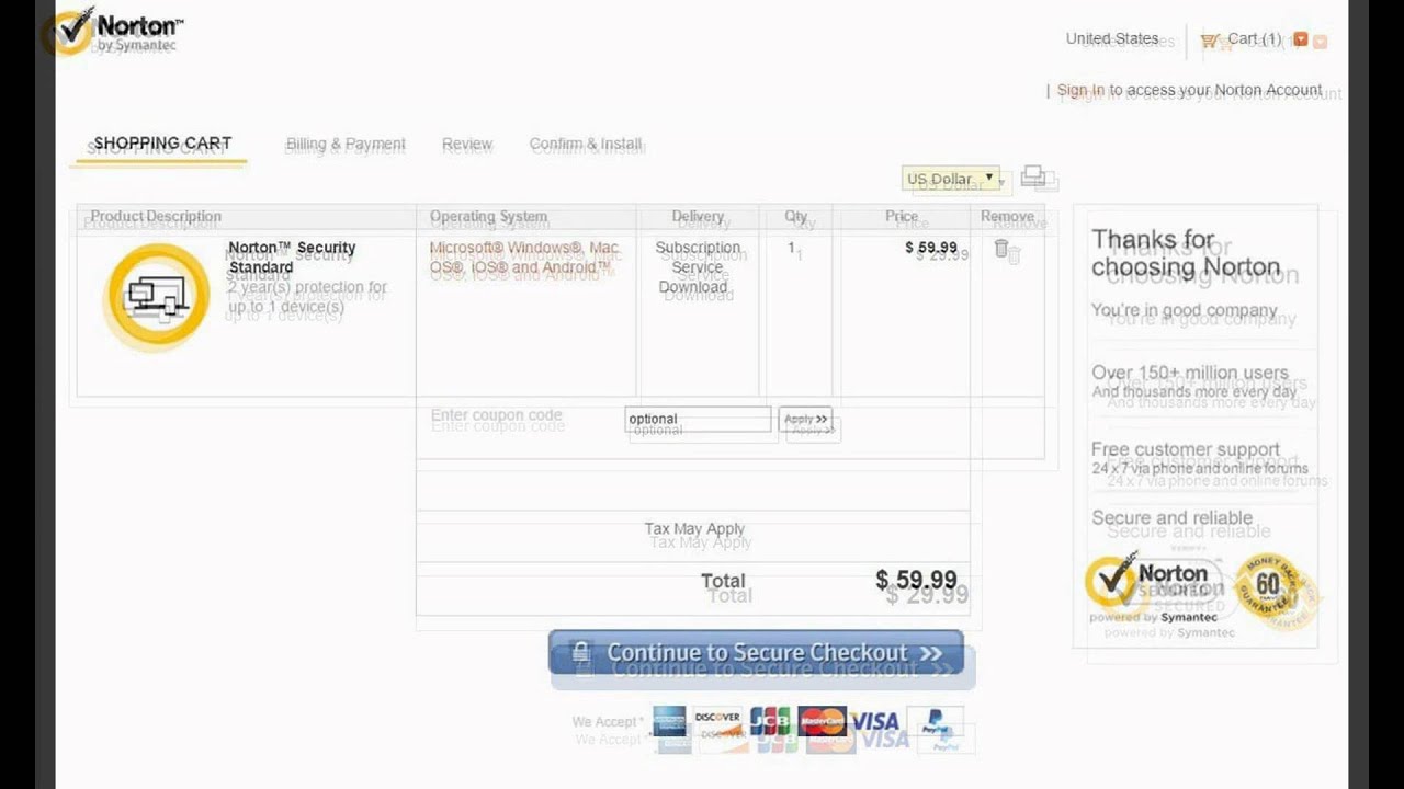 Norton 360 Coupon Code 2019 & Discount Code - YouTube
