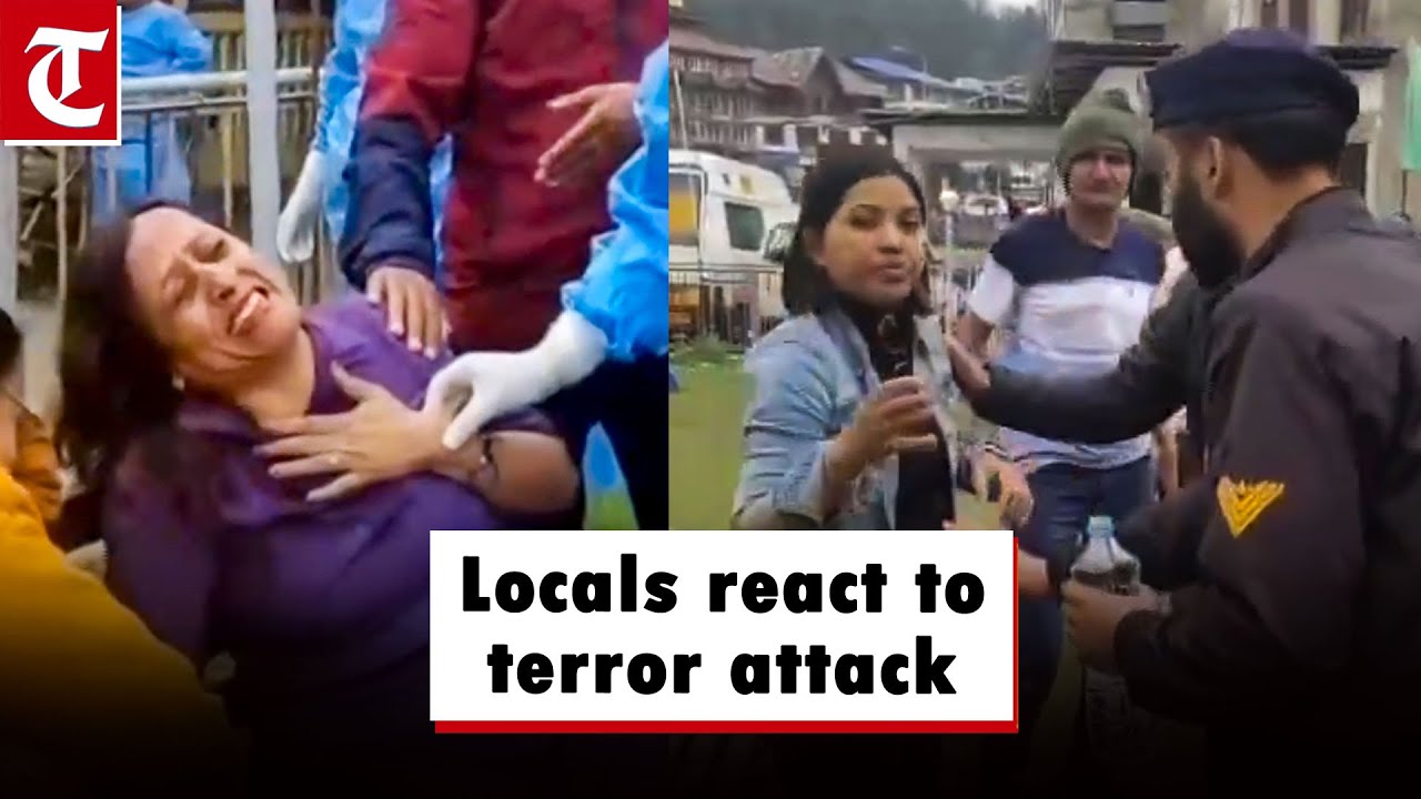 Locals react to terror attack on tourists in Pahalgam