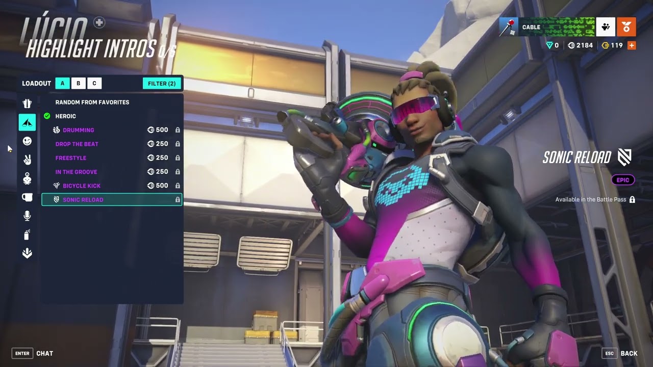 Overwatch 2 Lucio all Skins and Stuff