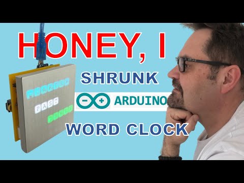 Arduino Word Clock: Creating a Cool Timepiece with a Compact 8x8 WS2812 Matrix