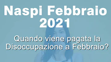 In che modo viene pagata la disoccupazione?