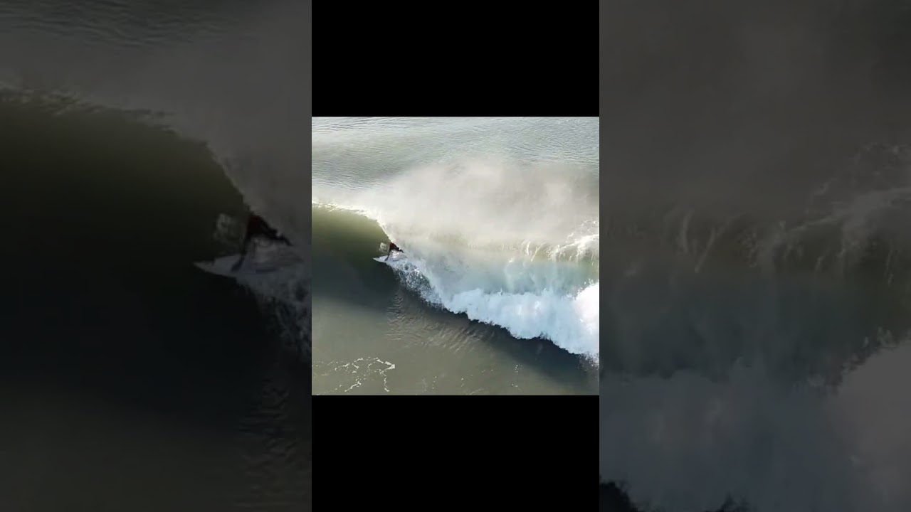 Tom Boelsma surfing at the Dutch Championship