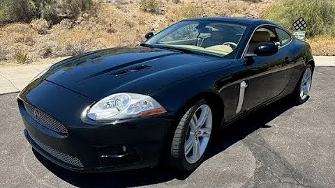 2008 Jaguar XKR Coupe!