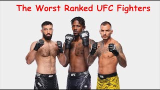 Who's The Worst UFC Fighter in each Division?