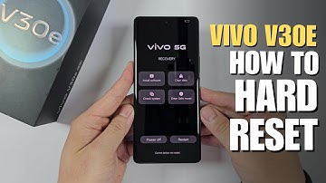 How to Hard Reset Vivo V30e | Removing Password Unlock