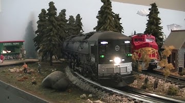 Small O Gauge Train Layout