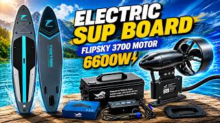 Flipsky 3700 6600w Electric SUP Conversion | Full Installation & Real World Test