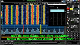 26.06.2022 05:41UTC, [Es], IRIB Radio Iran, IRN, 90.5MHz, 2126km screenshot 5
