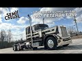 Custom Peterbilt 359 stopped by the shop!