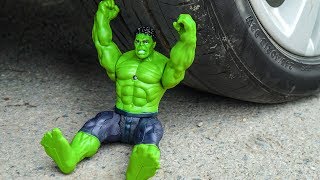 CRUSHING CRUNCHY &amp; SOFT THINGS BY CAR! EXPERIMENT: CAR VS  INCREDIBLE HULK