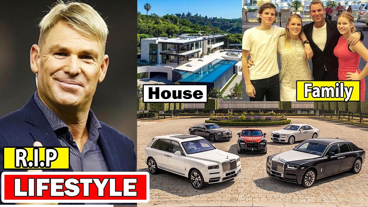 Shane Warne Lifestyle | Shane Warne Biography |Shane Warne Death,cricket,Family,Net Worth,Life Story